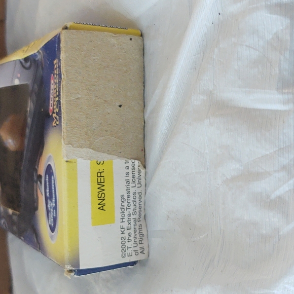 Vintage E.T. bendable figure toy 2002 Kraft macaroni & cheese collectible - Picture 6 of 6